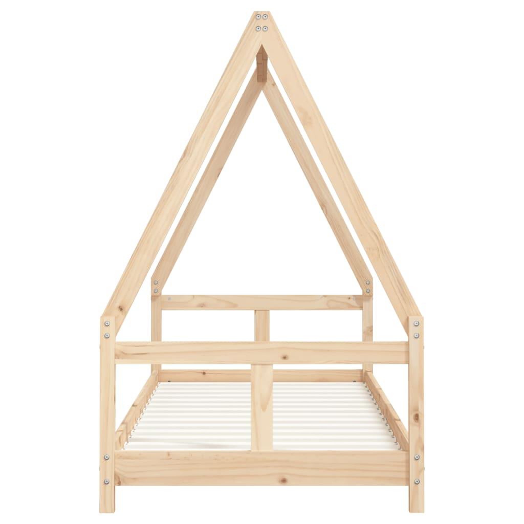 Voir la diapositive 4 : VIDAXL Cadre de lit pour enfants 80x200 cm bois de pin massif