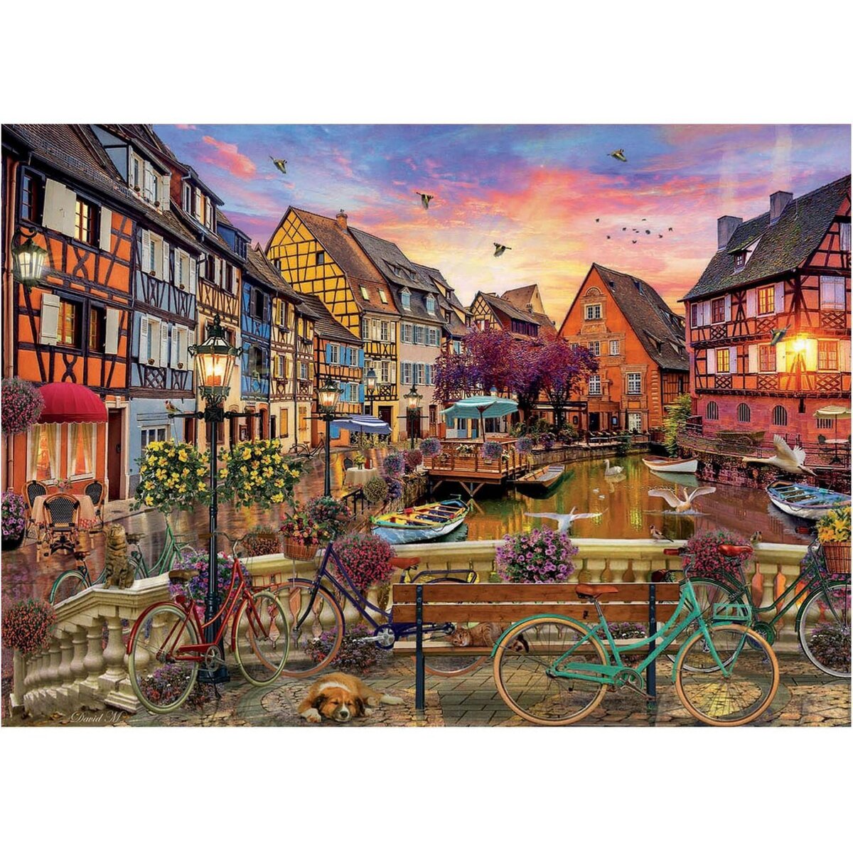 EDUCA Puzzle 3000 pièces : Colmar