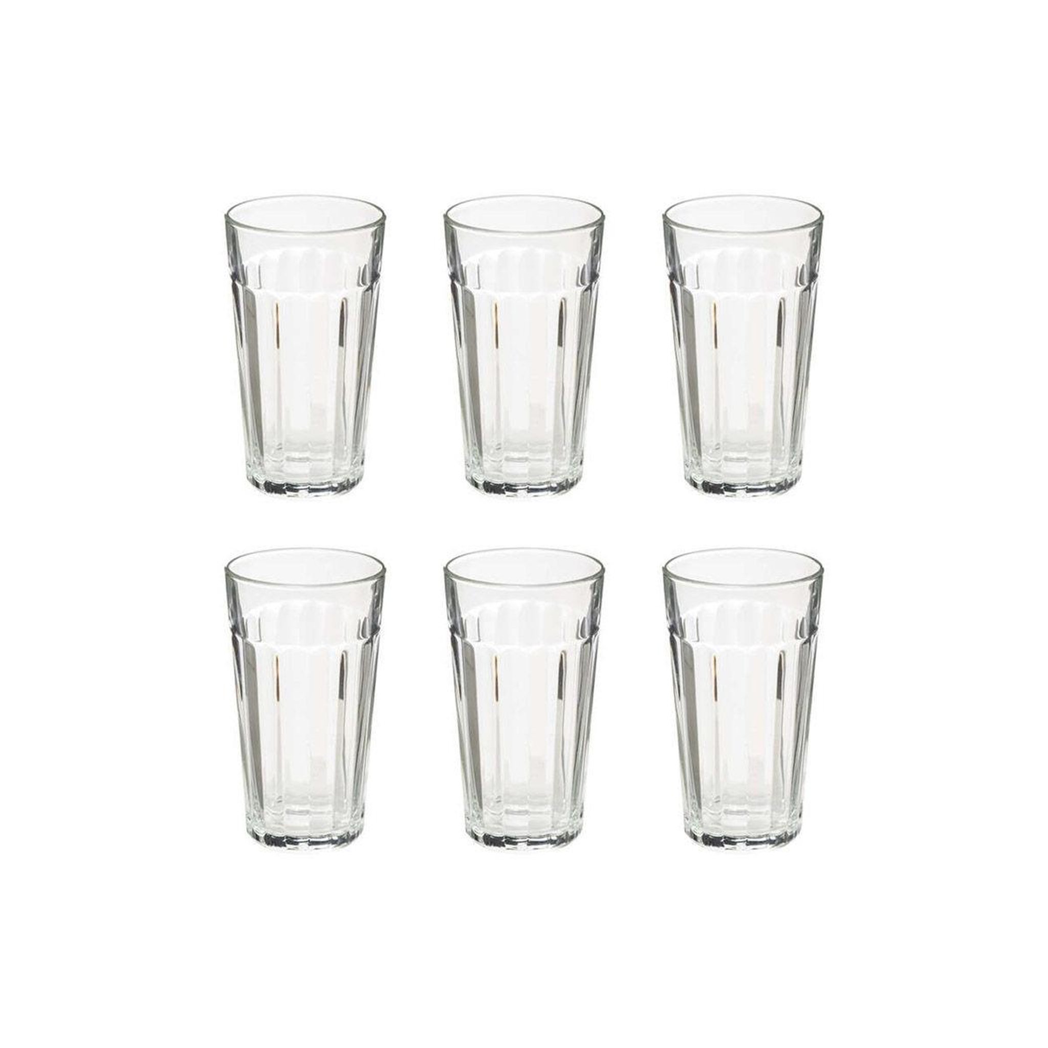 SECRET DE GOURMET Lot de 6 verres à eau  loft  35cl transparent