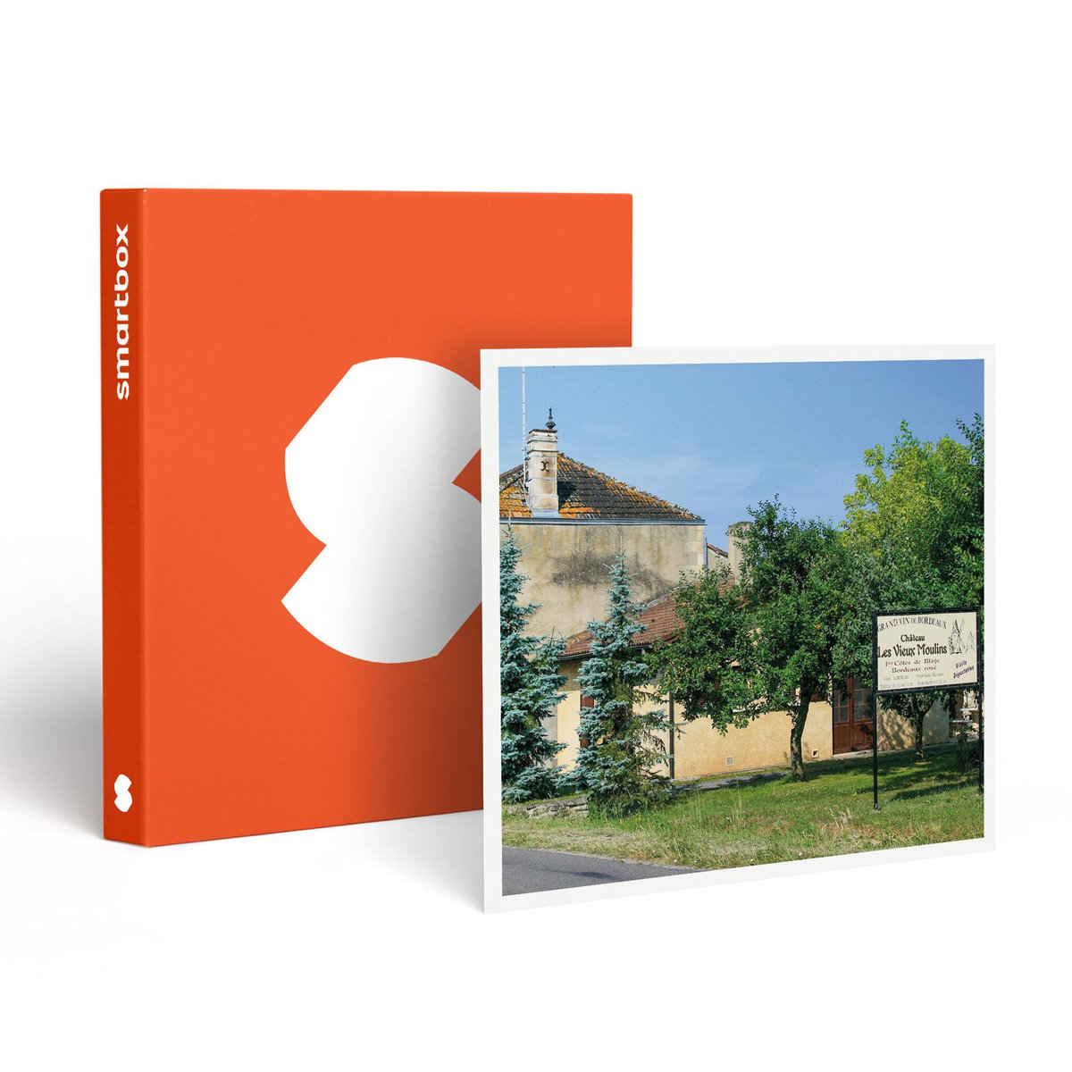 Smartbox Visite de vignoble biologique avec dégustation de 3 vins pour 2 près de Blaye - Coffret Cadeau Sport & Aventure