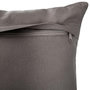Voir la diapositive 3 : ATMOSPHERA Coussin Déco Déhoussable  Otto  38x38cm Gris