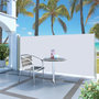 Voir la diapositive 1 : VIDAXL Auvent lateral retractable de patio 140x300 cm Creme
