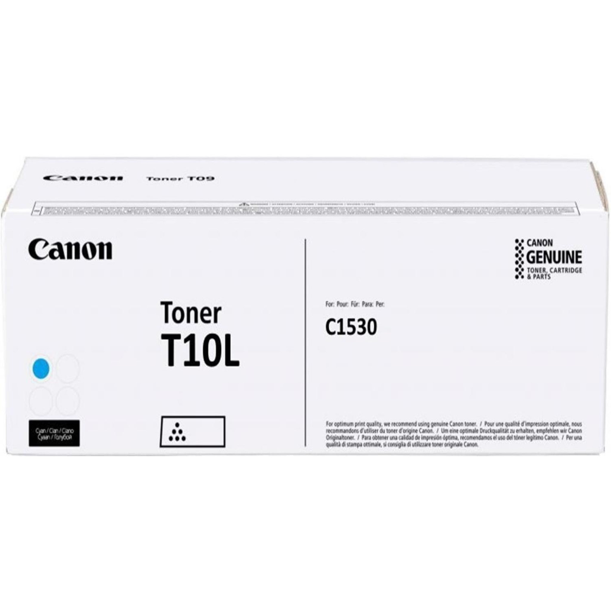 Voir la diapositive 2 : Canon Canon T10L Cartouche de toner 1 pièce(s) Original Cyan
