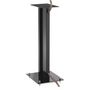 Voir la diapositive 2 : Triangle Pied d'enceinte S02 noir (La paire)