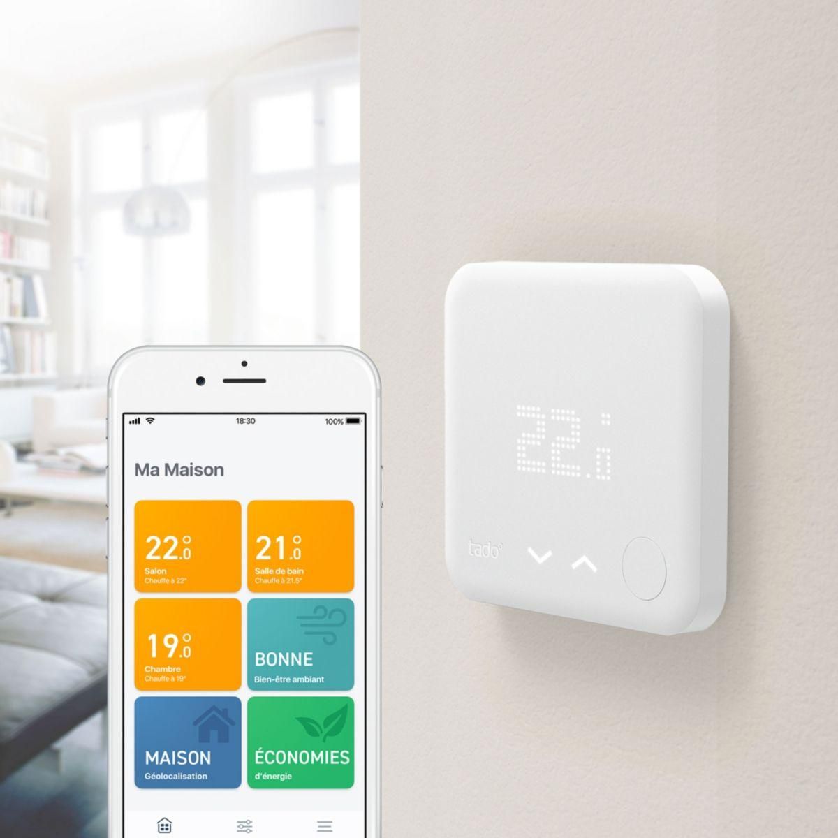 Tado Thermostat connecté Intelligent additionnel