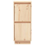 Voir la diapositive 5 : VIDAXL Buffets 2 pcs 31,5x34x75 cm Bois massif de pin