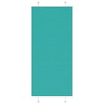 VIDAXL Store plisse vert petrole 85x200 cm largeur du tissu 84,4 cm