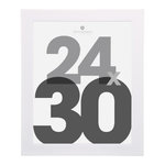 ATMOSPHERA Cadre Photo  Classique  24x30cm Blanc