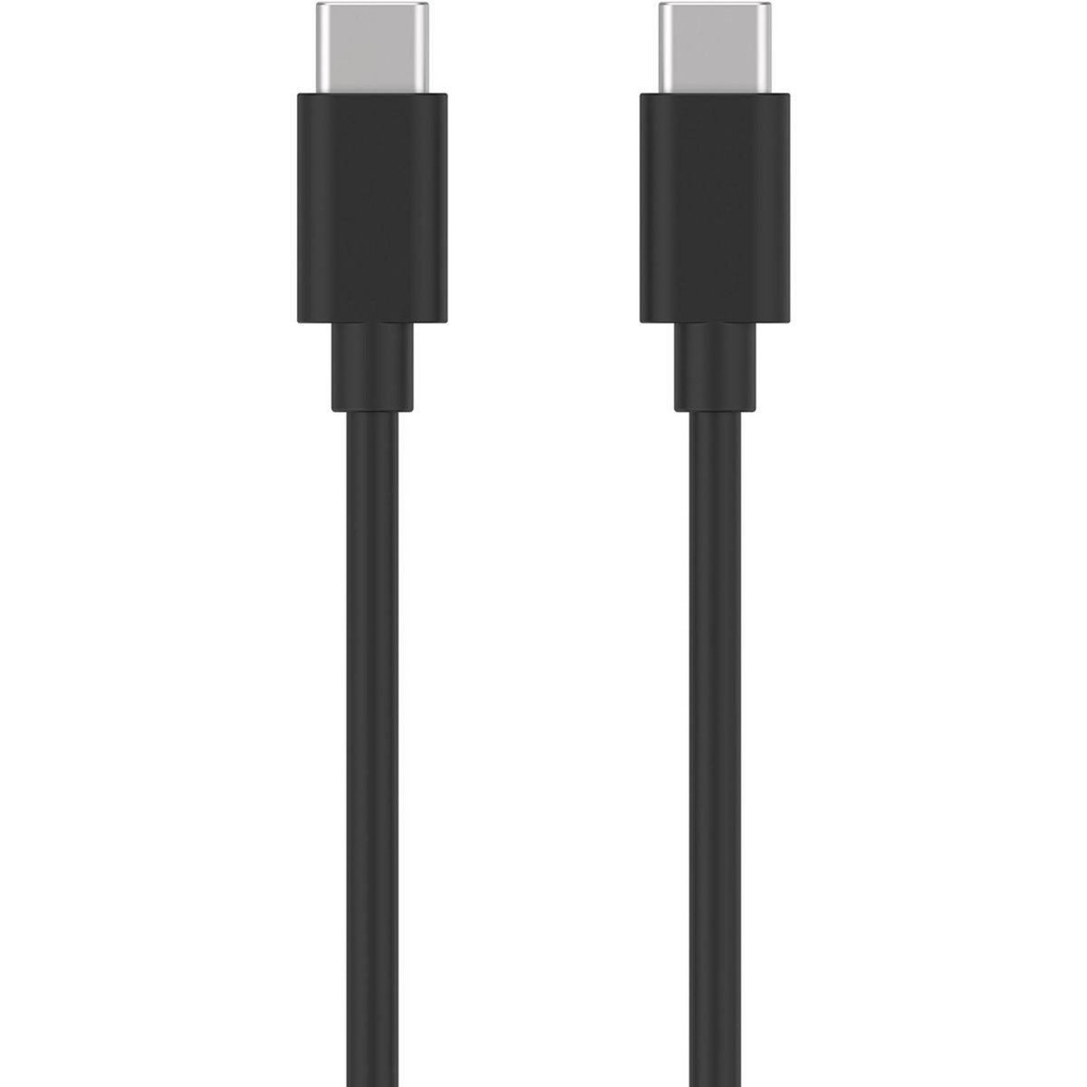 ESSENTIEL B Câble USB C vers USB-C 1M Noir