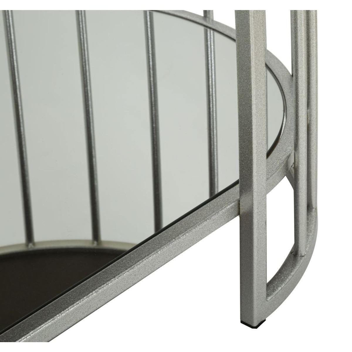 Paris Prix Table Basse Miroir  Smire  90cm Argent
