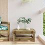 Voir la diapositive 3 : VIDAXL Repose-pied de jardin bois de pin impregne