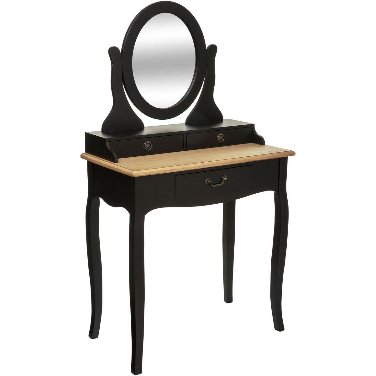 ATMOSPHERA Coiffeuse 3 tiroirs 1 miroir ELISA