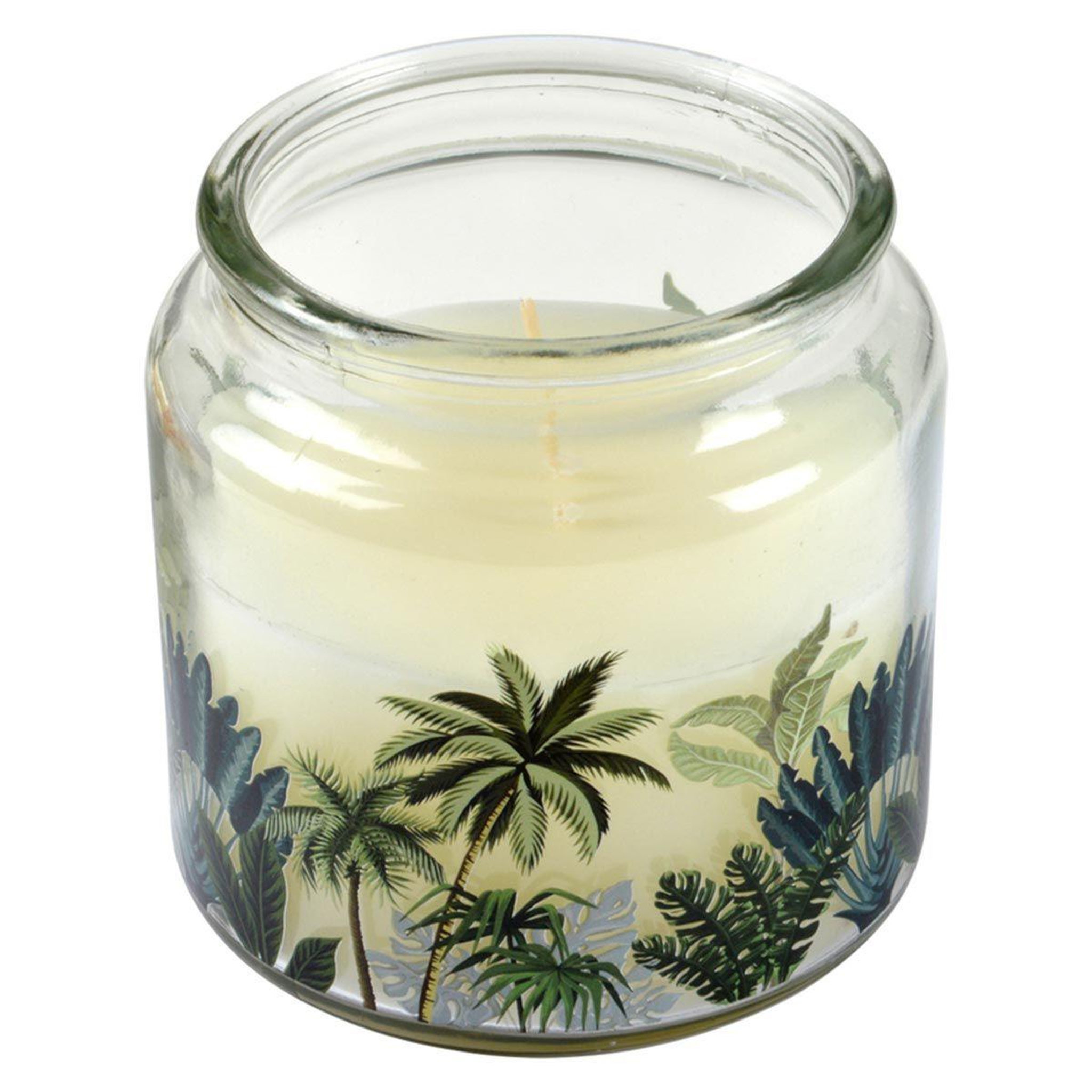HOMEA Bougie parfumée  jardin d'eden  10cm douceur exotique