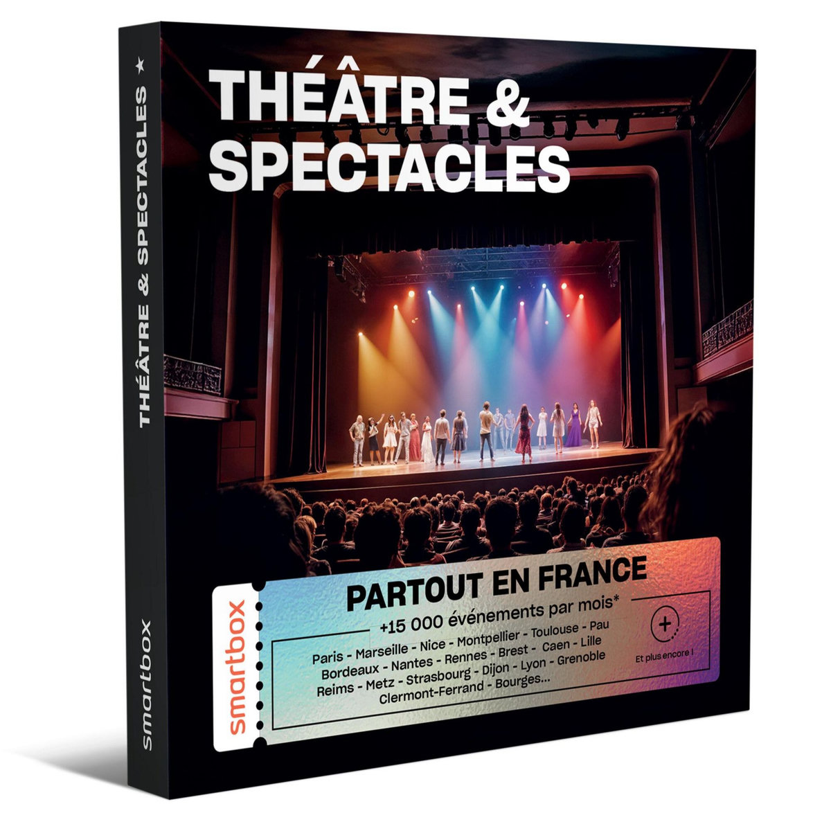 Smartbox Théâtre & Spectacles - Coffret Cadeau Sport & Aventure