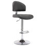 Voir la diapositive 1 : VIDAXL Tabouret de bar Gris Similicuir