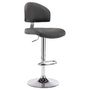 Voir la diapositive 1 : VIDAXL Tabouret de bar Gris Similicuir