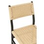Voir la diapositive 5 : Paris Prix Chaise Corde en Bois  Lap  87cm Noir
