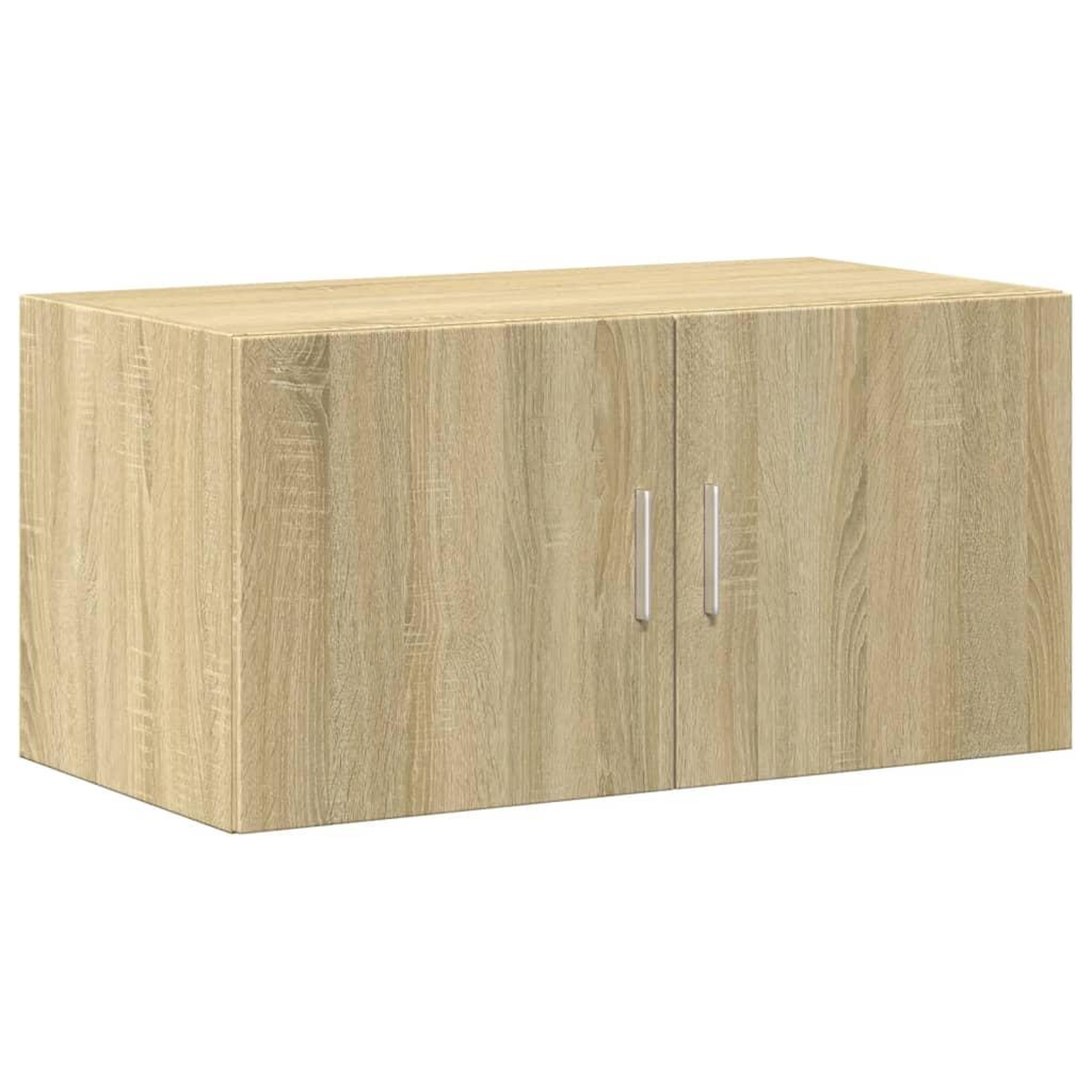 Voir la diapositive 5 : VIDAXL Armoire de rangement chene sonoma 80x42,5x225 cm
