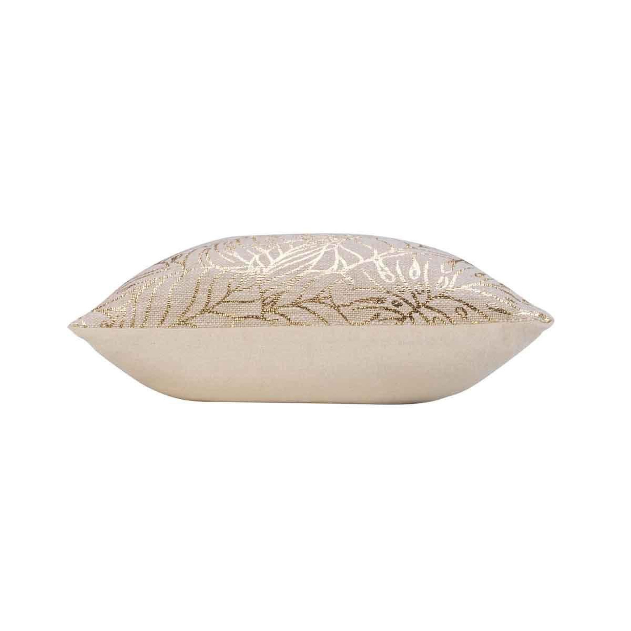 Voir la diapositive 2 : Douceur d'Intérieur Coussin déco imprimé  solea  40x40cm or