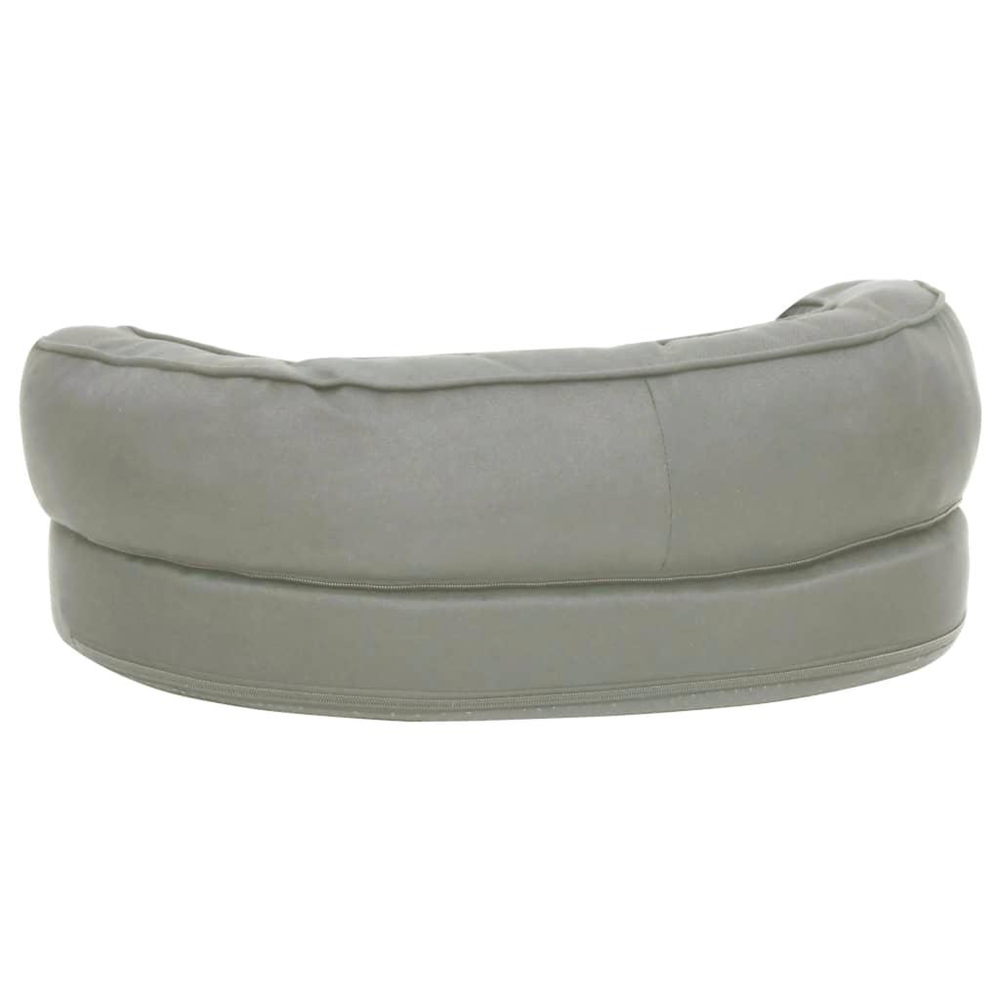 Voir la diapositive 5 : VIDAXL Matelas de lit ergonomique de chien 60x42 cm Aspect de lin Gris