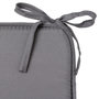 Voir la diapositive 3 : ATMOSPHERA Galette de Chaise  Micro  39x39cm Gris Foncé