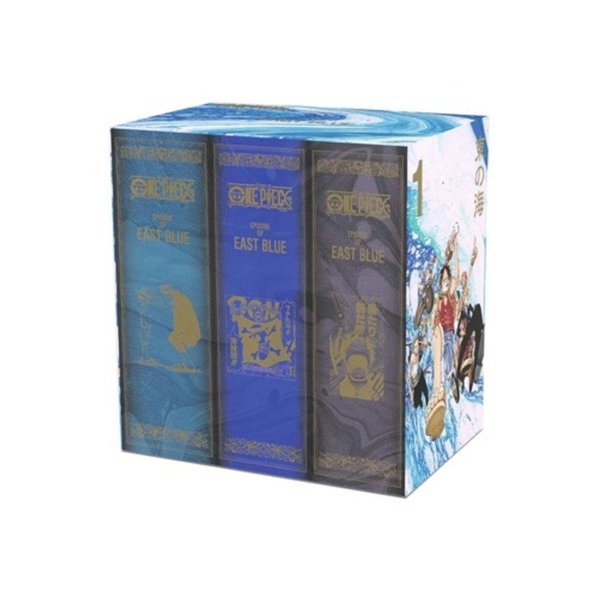 ONE PIECE TOMES 1 A 12 : COFFRET ARC EAST BLUE EPISODE 1 EN 12 VOLUMES, Oda Eiichirô