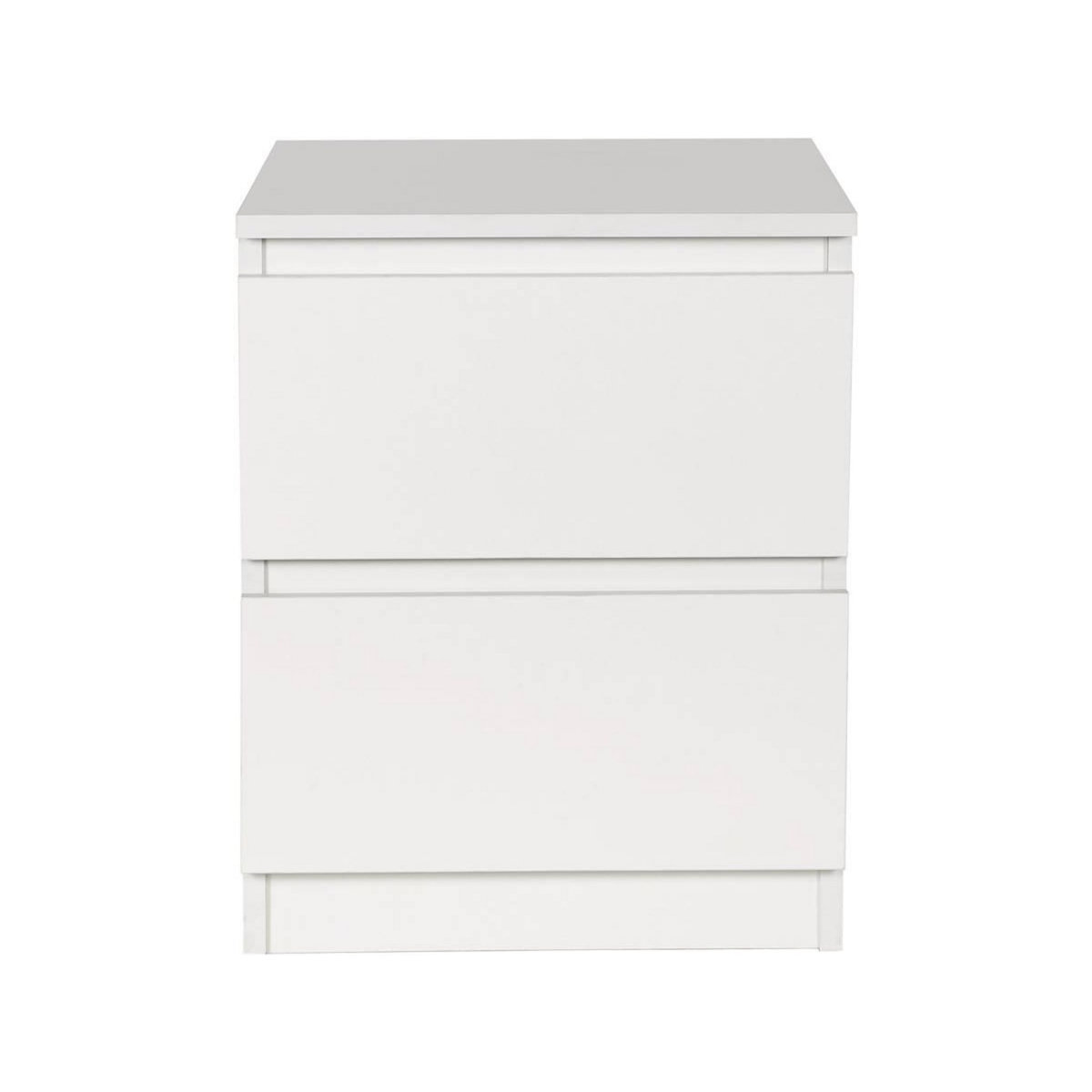 Habitat et Jardin Chevet  Tammy  2 tiroirs - Blanc