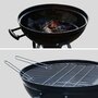 SWEEEK Barbecue charbon de bois Georges + cheminée d'allumage