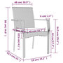 Voir la diapositive 6 : VIDAXL Ensemble a manger jardin et coussins 7 pcs gris rotin