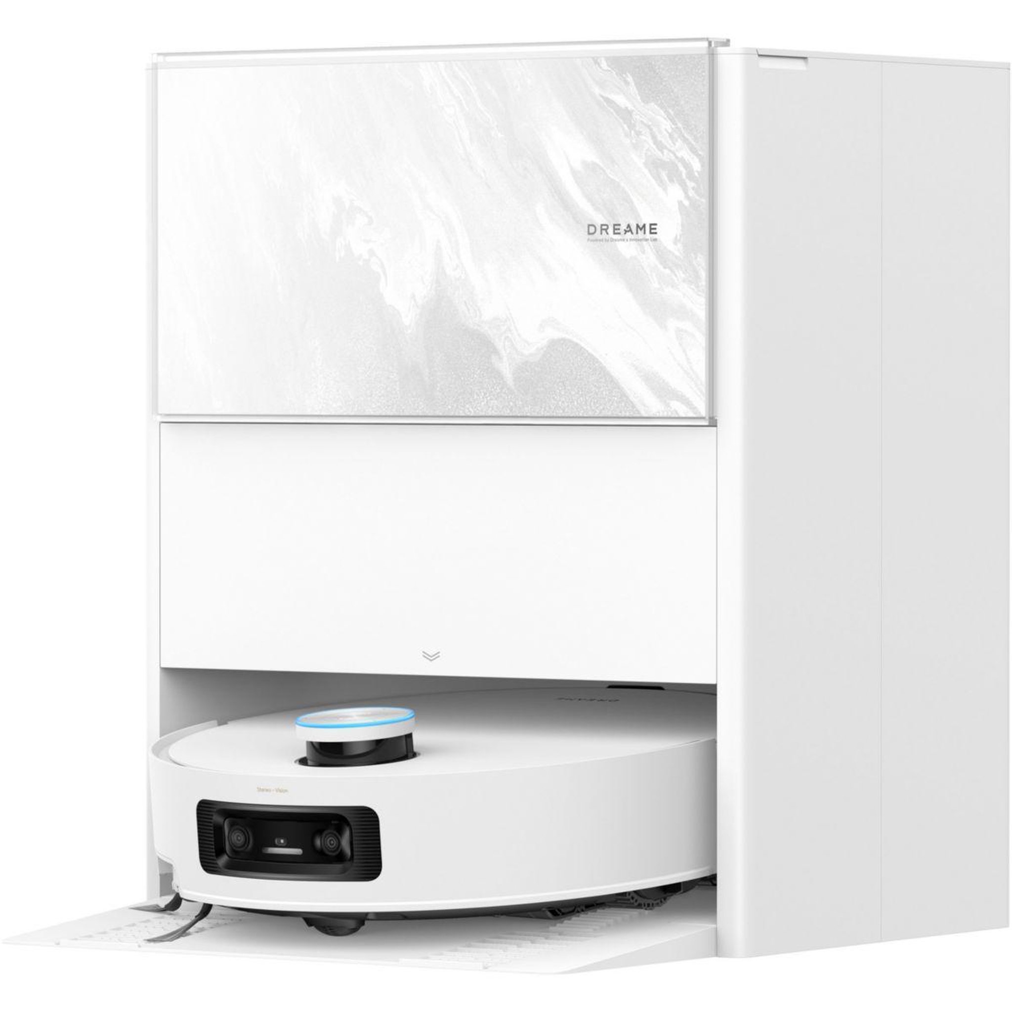 DREAME Robot aspirateur laveur aqua 10 ultra track complete blanc