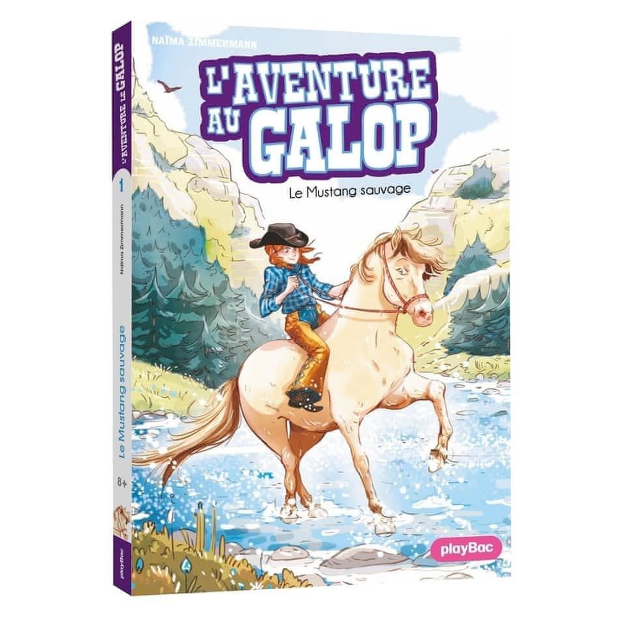 L'AVENTURE AU GALOP TOME 1 : LE MUSTANG SAUVAGE, Delalondre Nicolas