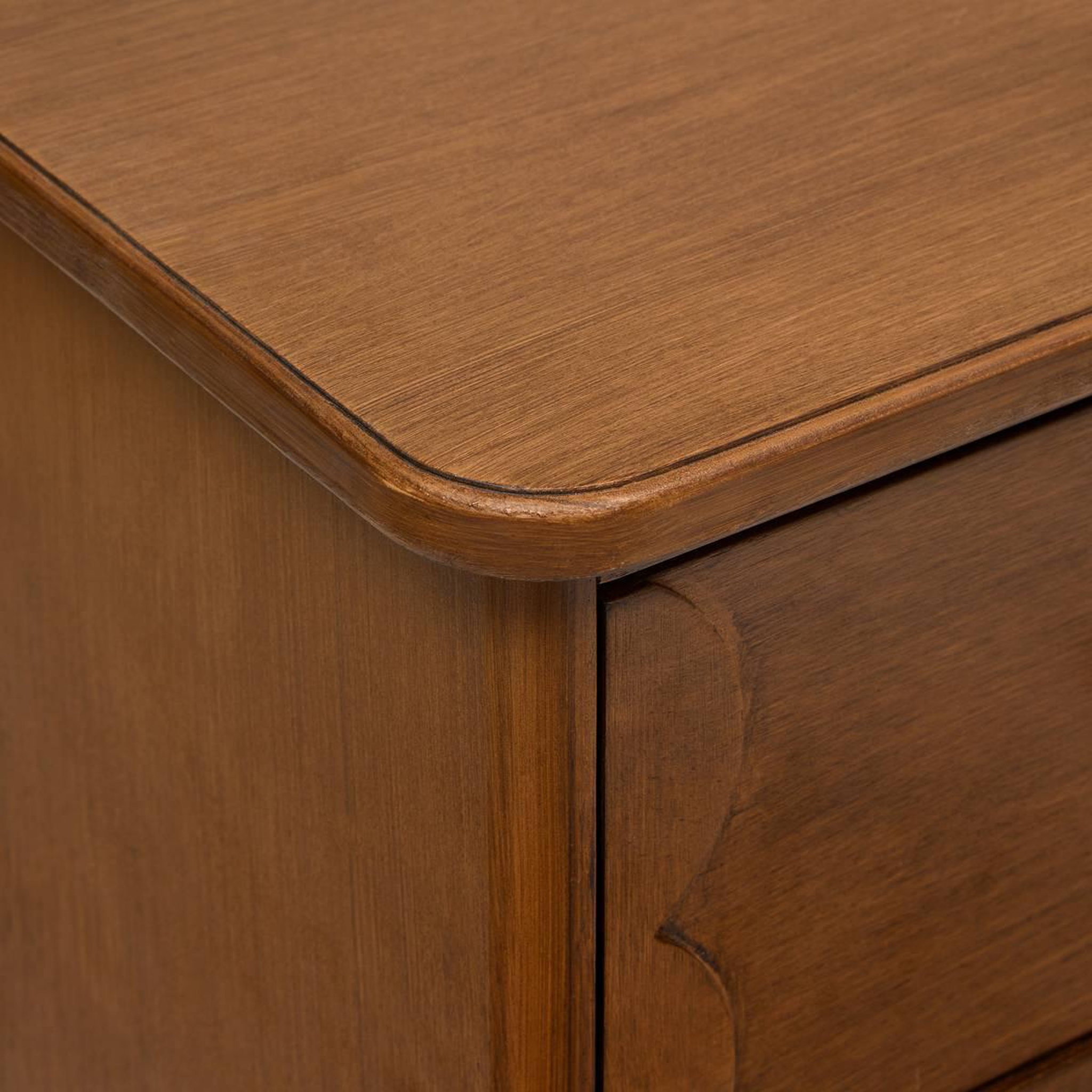 Voir la diapositive 3 : ATMOSPHERA Commode 4 Tiroirs  Mona  85cm Marron
