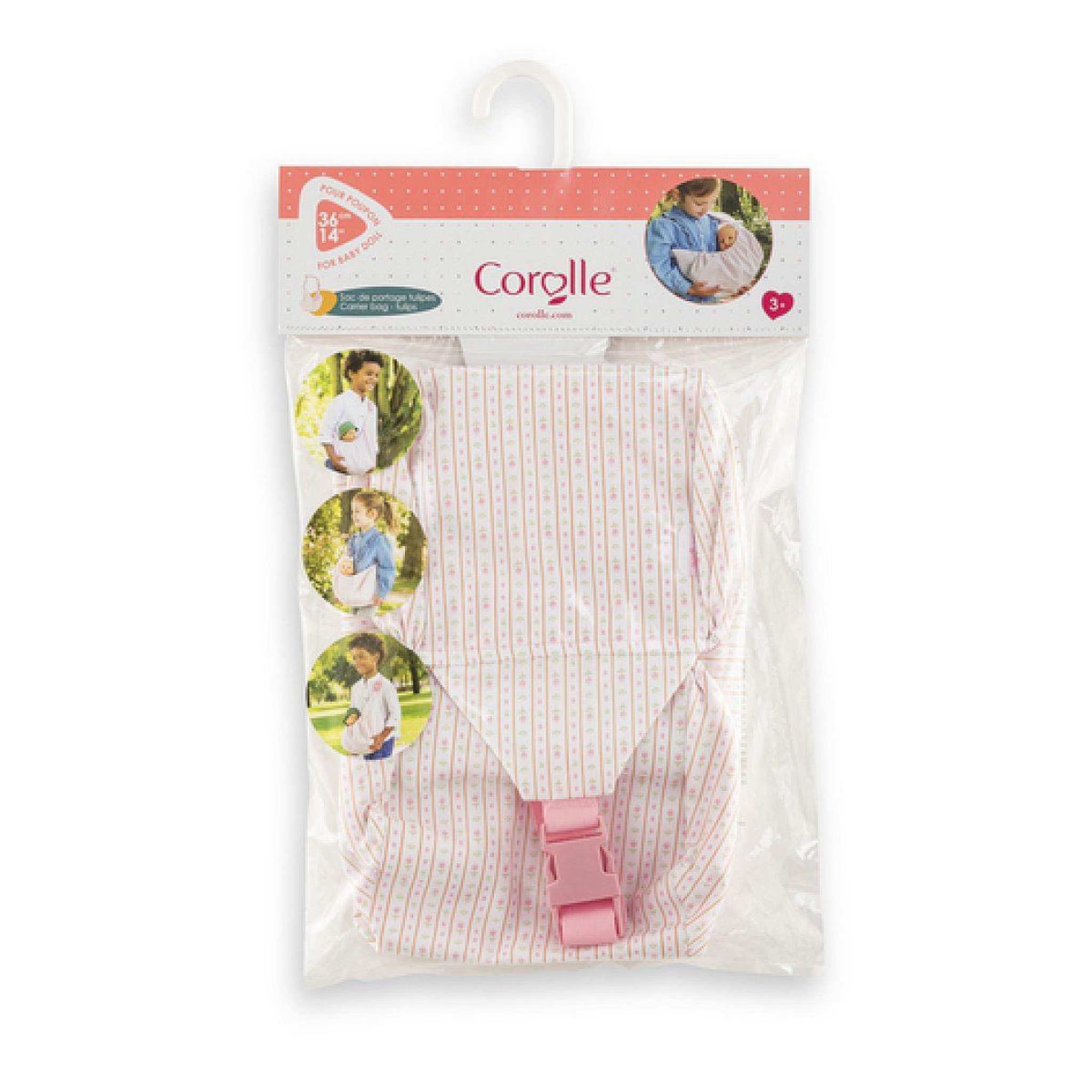 Voir la diapositive 5 : Corolle Bb36 sac de portage tulipes