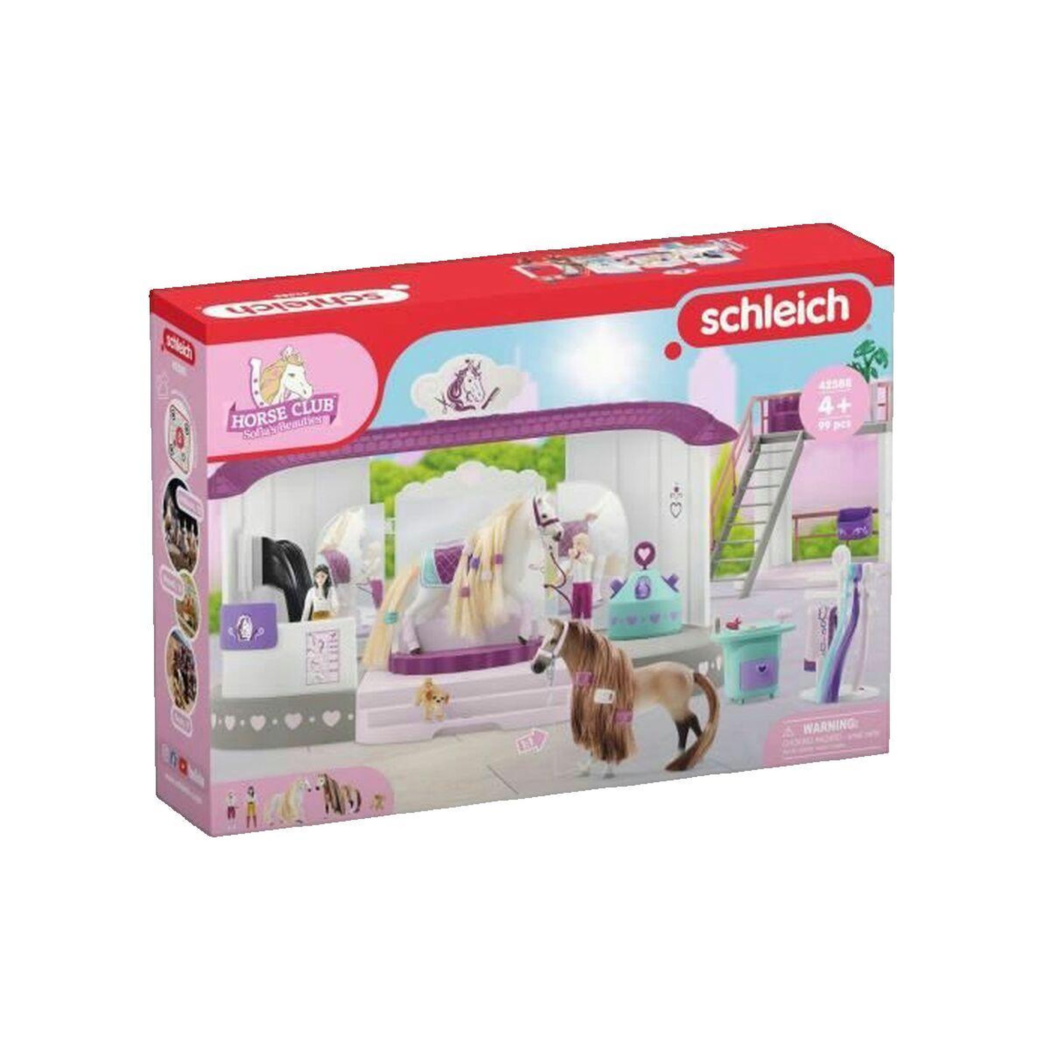Voir la diapositive 2 : Schleich Ensemble de jeu Schleich Salon de beauté pour chevaux Sofia's Beauties