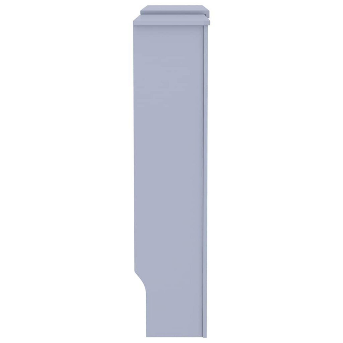 VIDAXL Cache-radiateur MDF Gris 205 cm