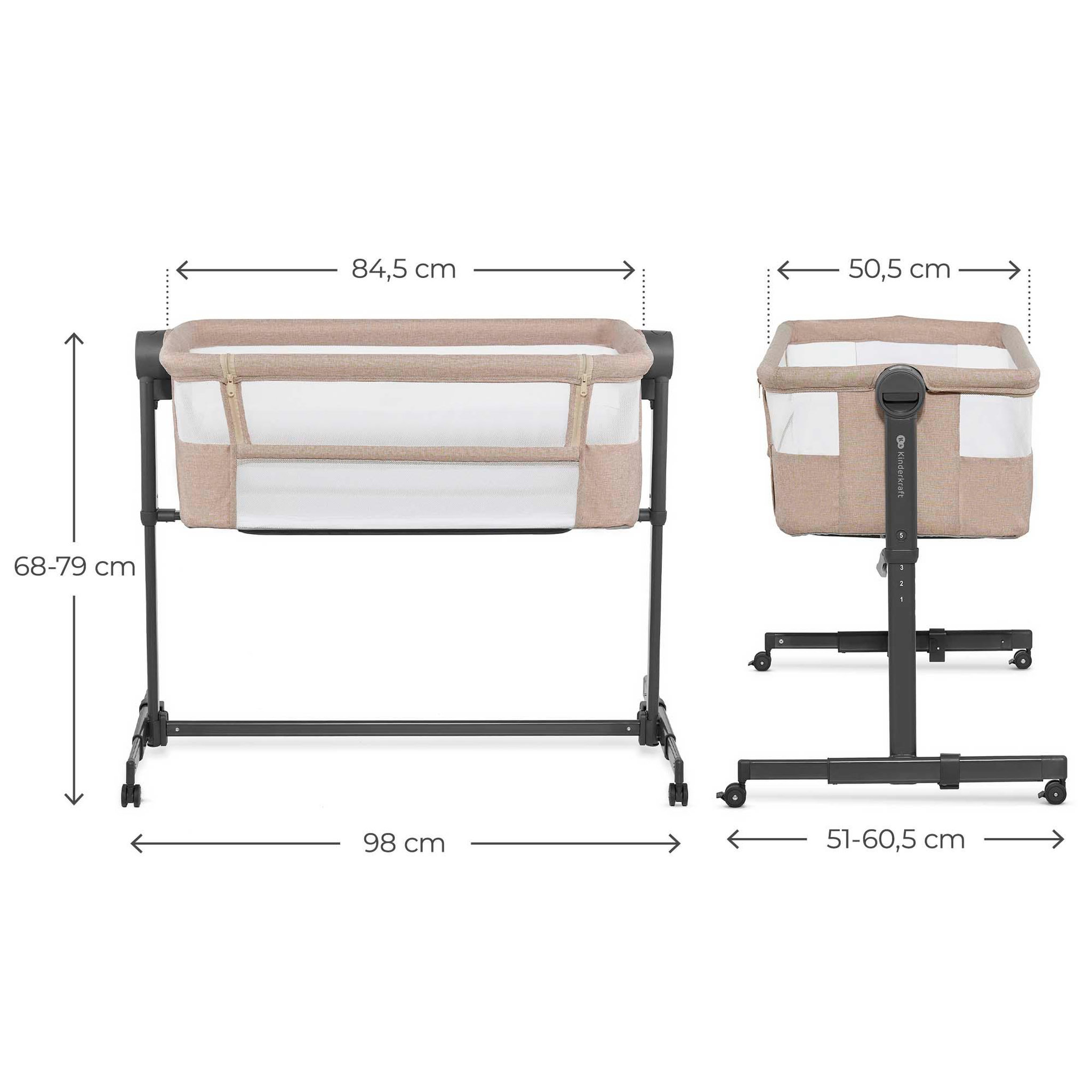 Voir la diapositive 6 : KINDERKRAFT Lit d'appoint 2 en 1 NESTE UP 2