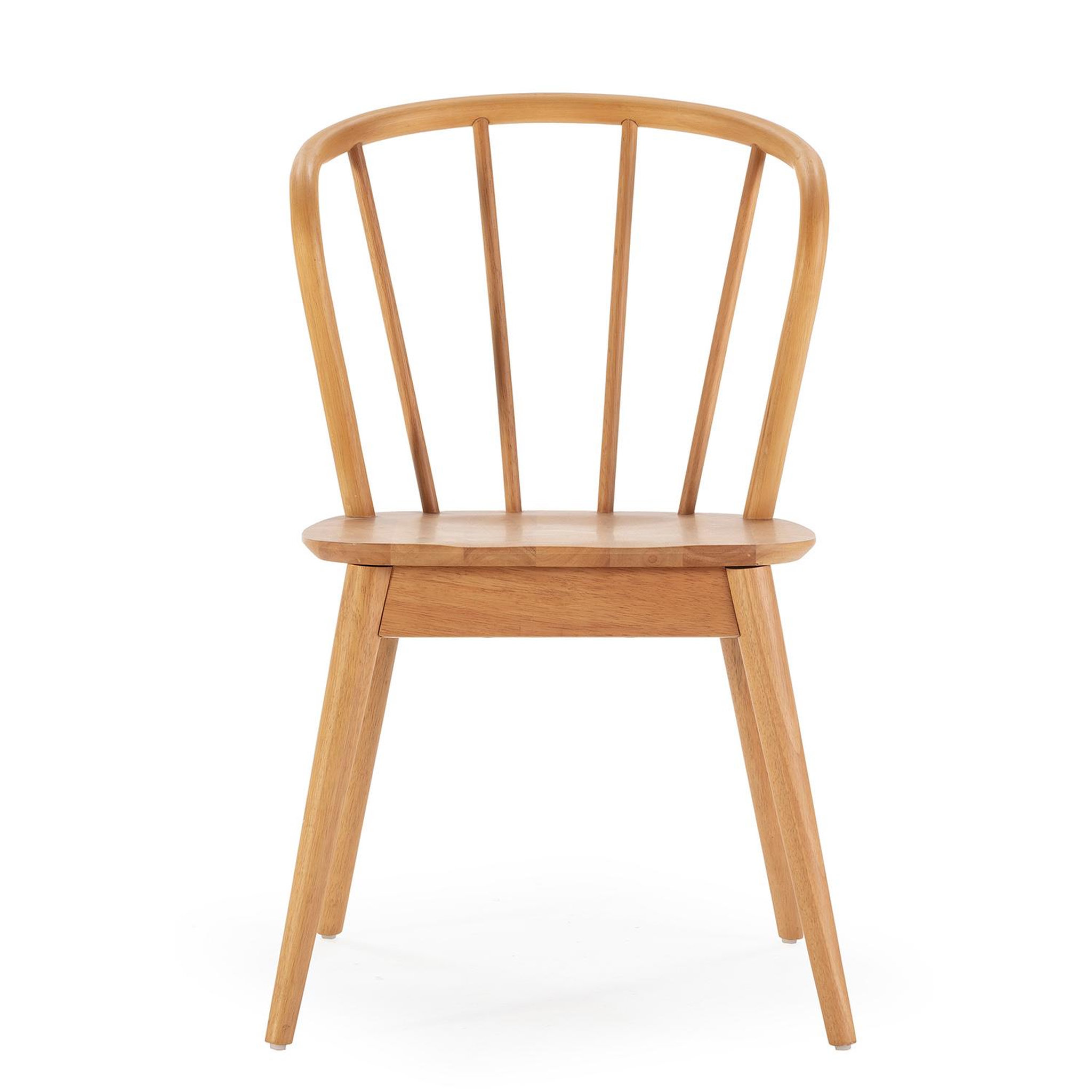 Voir la diapositive 3 : VS VENTA-STOCK Pack 2 chaises Brisa en bois coleur chêne