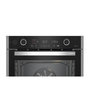 Voir la diapositive 5 : Grundig Four encastrable pyrolyse GRUNDIG - GEBD19401BPH - inox - porte froide - 72 L
