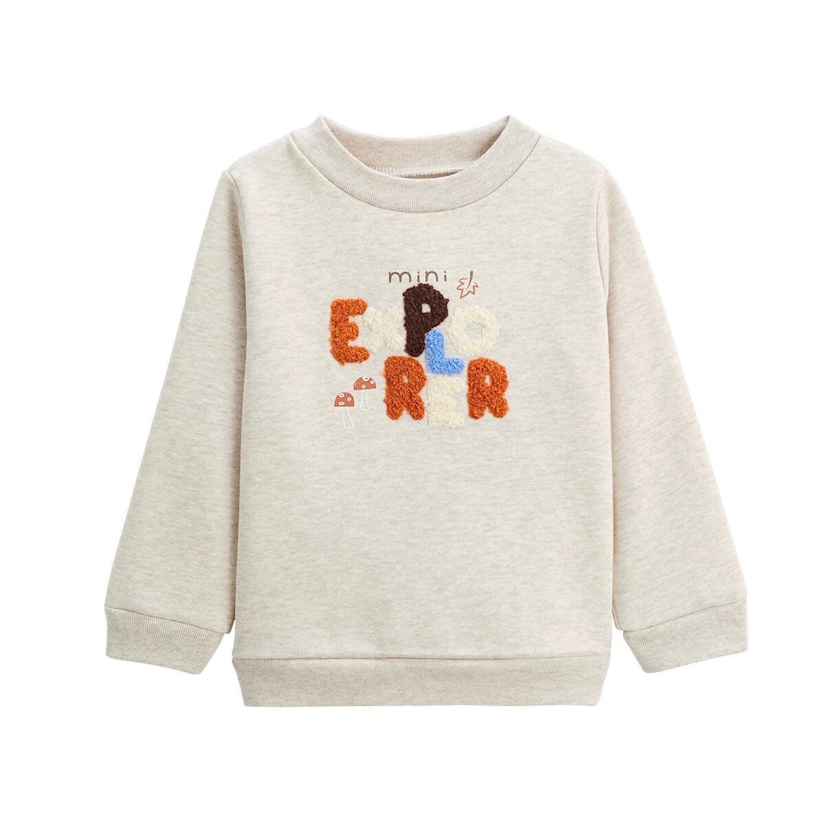 Petit Béguin Ensemble enfant sweat et pantalon en molleton Cracotte