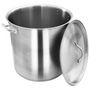 Voir la diapositive 3 : VIDAXL Marmite 71 L 45x45 cm Acier inoxydable