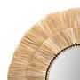Voir la diapositive 5 : ATMOSPHERA Lot de 3 Miroirs Muraux en Raphia  Alba  40cm Beige