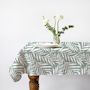 Voir la diapositive 1 : FUTURE HOME Nappe rectangle anti-taches déperlante feuillage 140x240cm VERA