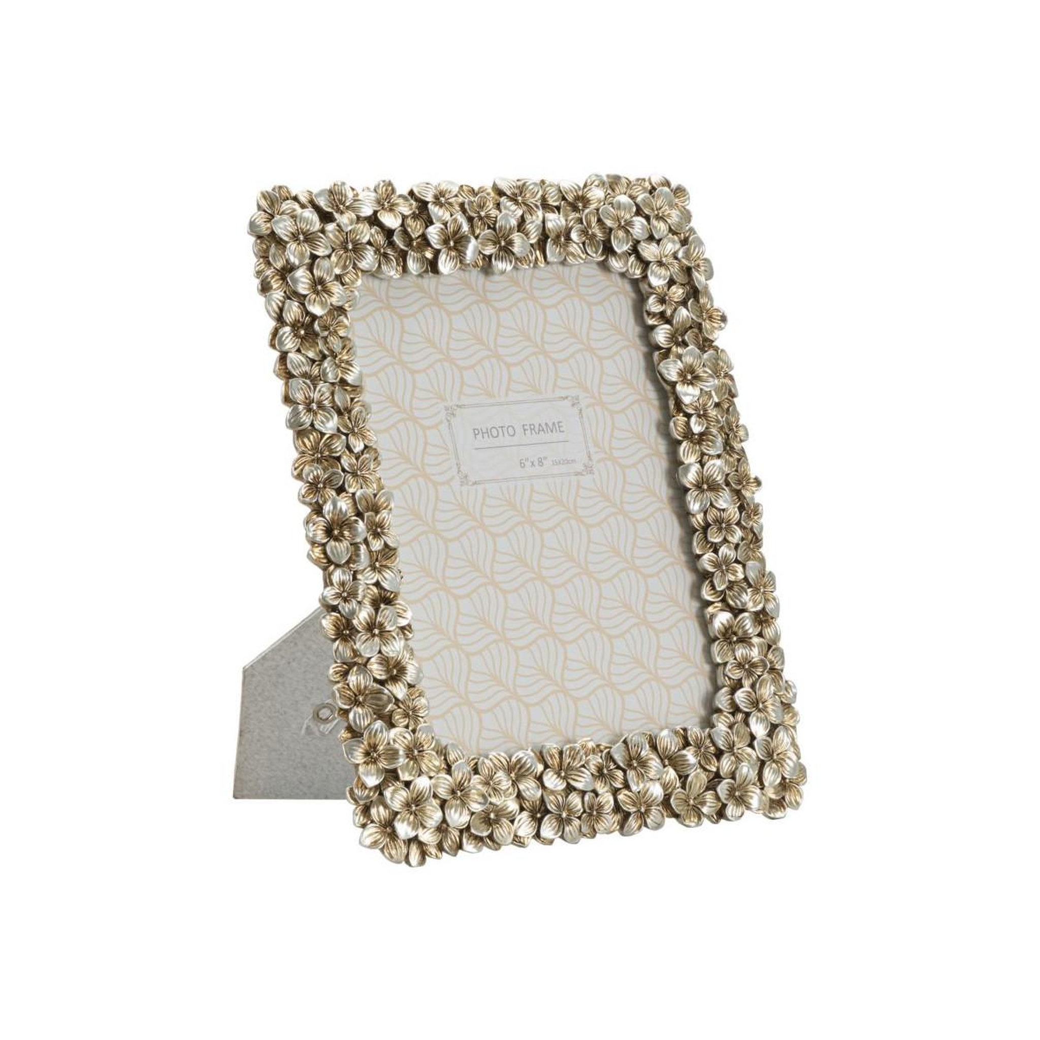 Paris Prix Cadre photo déco fleurs  flolly  15x20cm argent