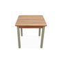 Voir la diapositive 5 : SWEEEK Table de jardin enfant, table en bois d'acacia, intérieur et extérieur avec 2 chaises
