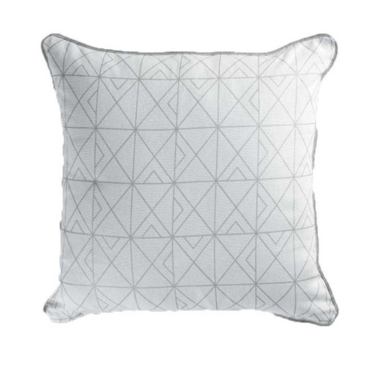 Paris Prix Coussin Déco  Quadris  40x40cm Blanc