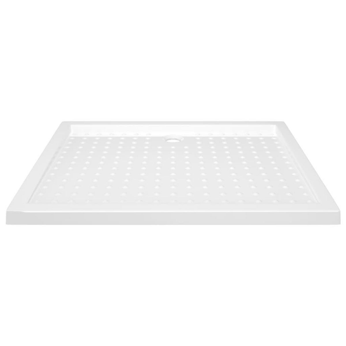 VIDAXL Receveur de douche avec picots Blanc 80x100x4 cm ABS