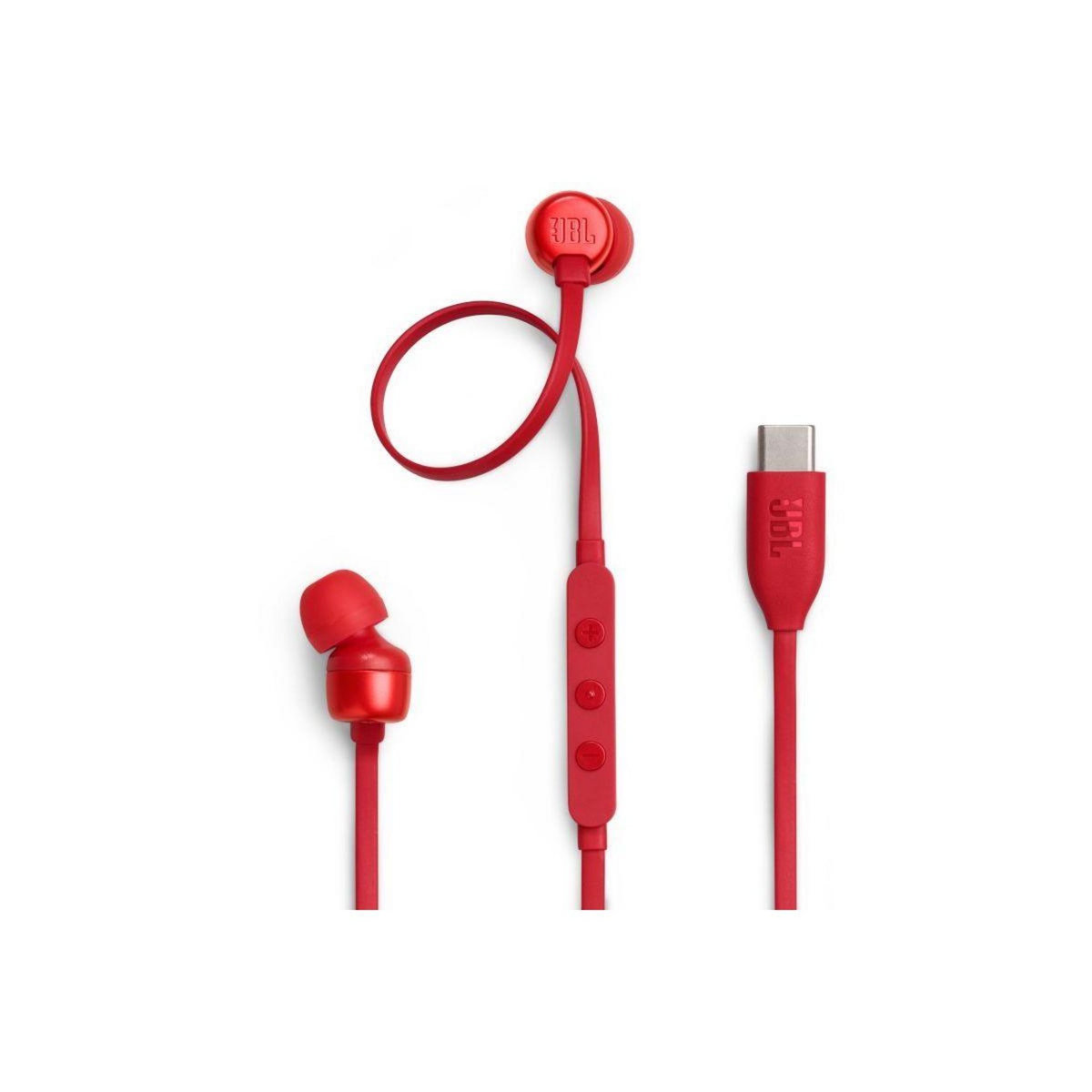 JBL Ecouteurs Tune 310 C Rouge