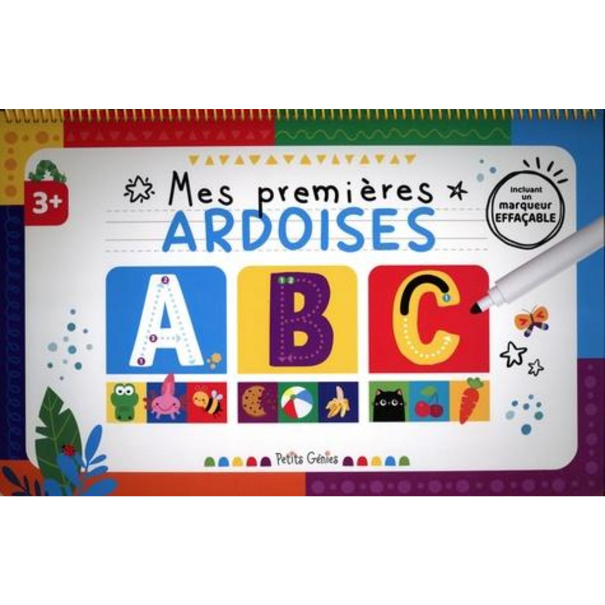 MES PREMIERES ARDOISES ABC. AVEC UN MARQUEUR EFFACABLE, Huynh Kim