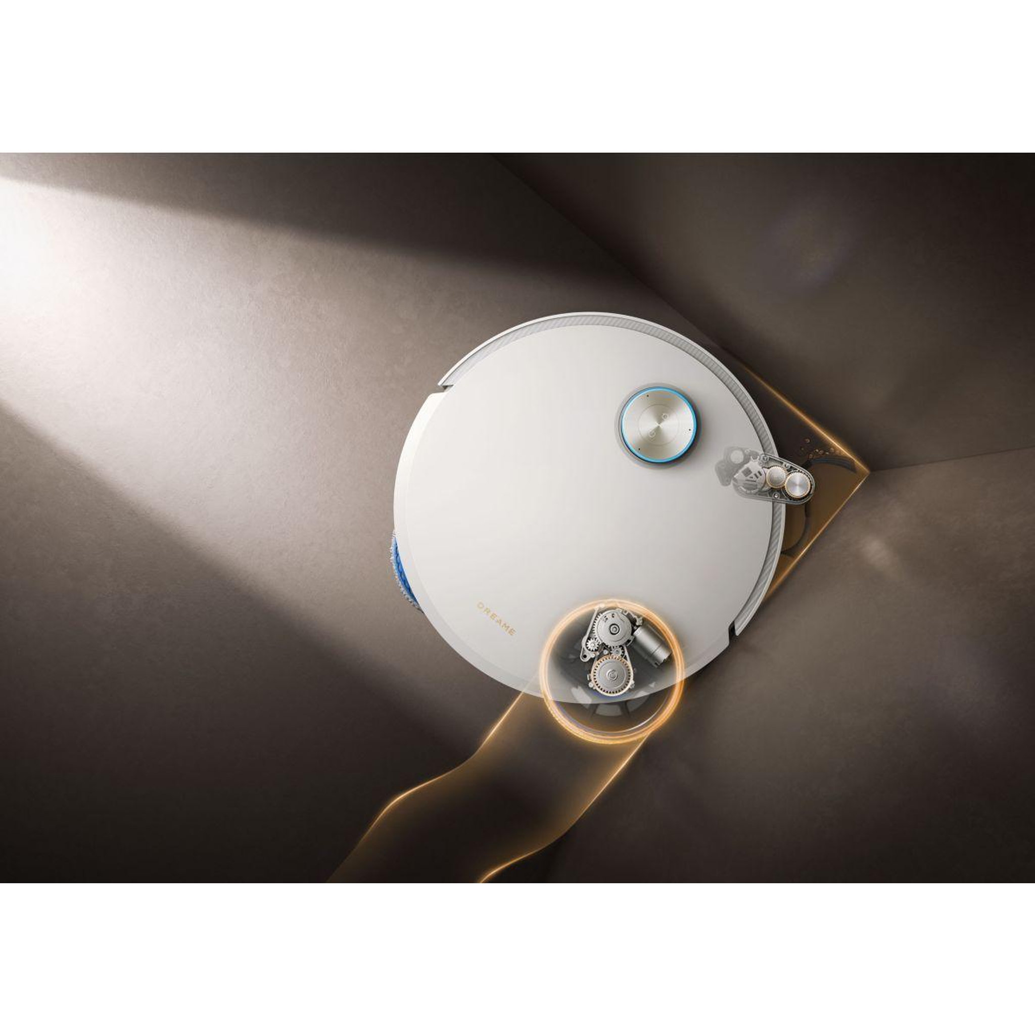 Voir la diapositive 4 : DREAME Robot aspirateur laveur matrix10 ultra blanc avec serpillères auto-interchangeables