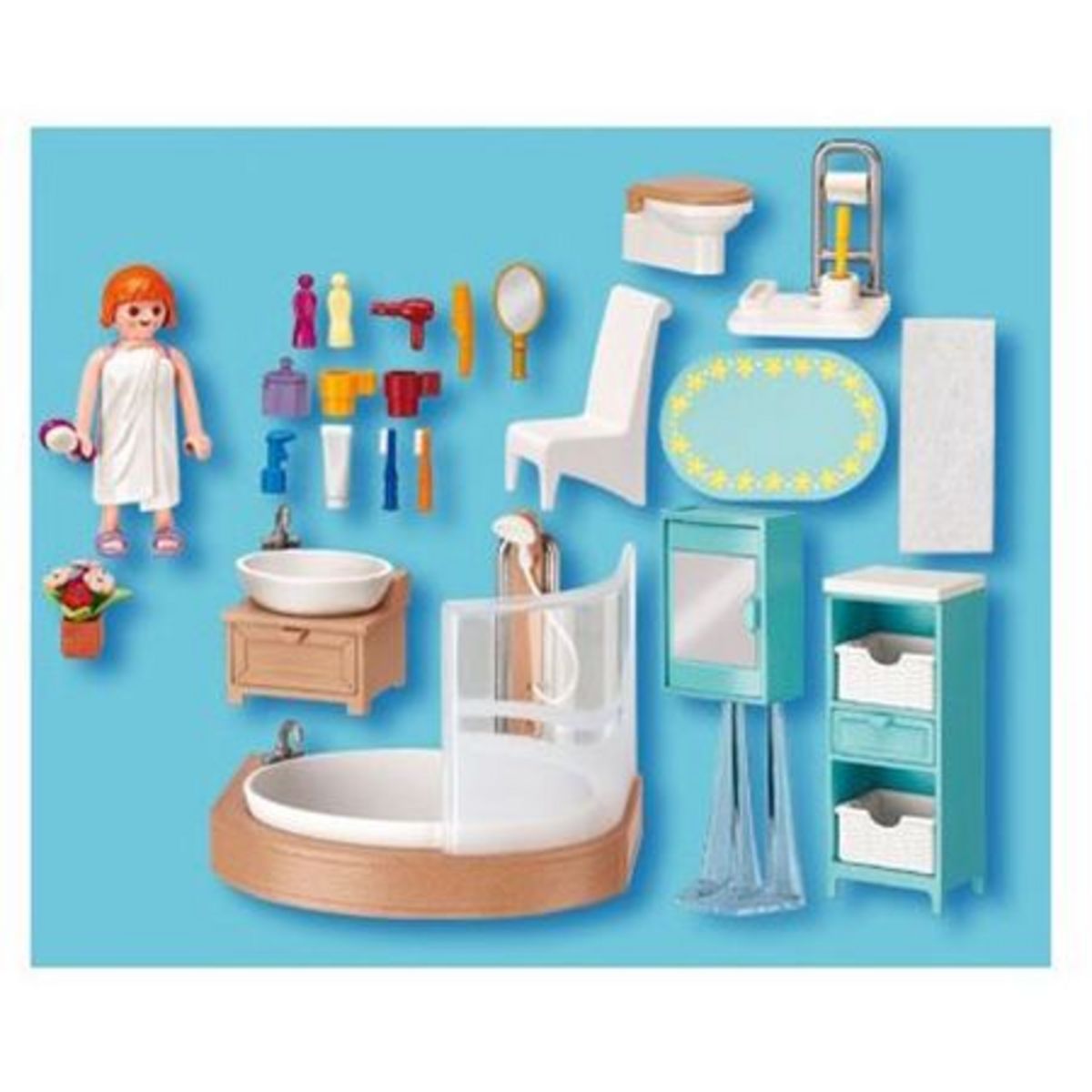 PLAYMOBIL 5330 Salle De Bain Baignoire